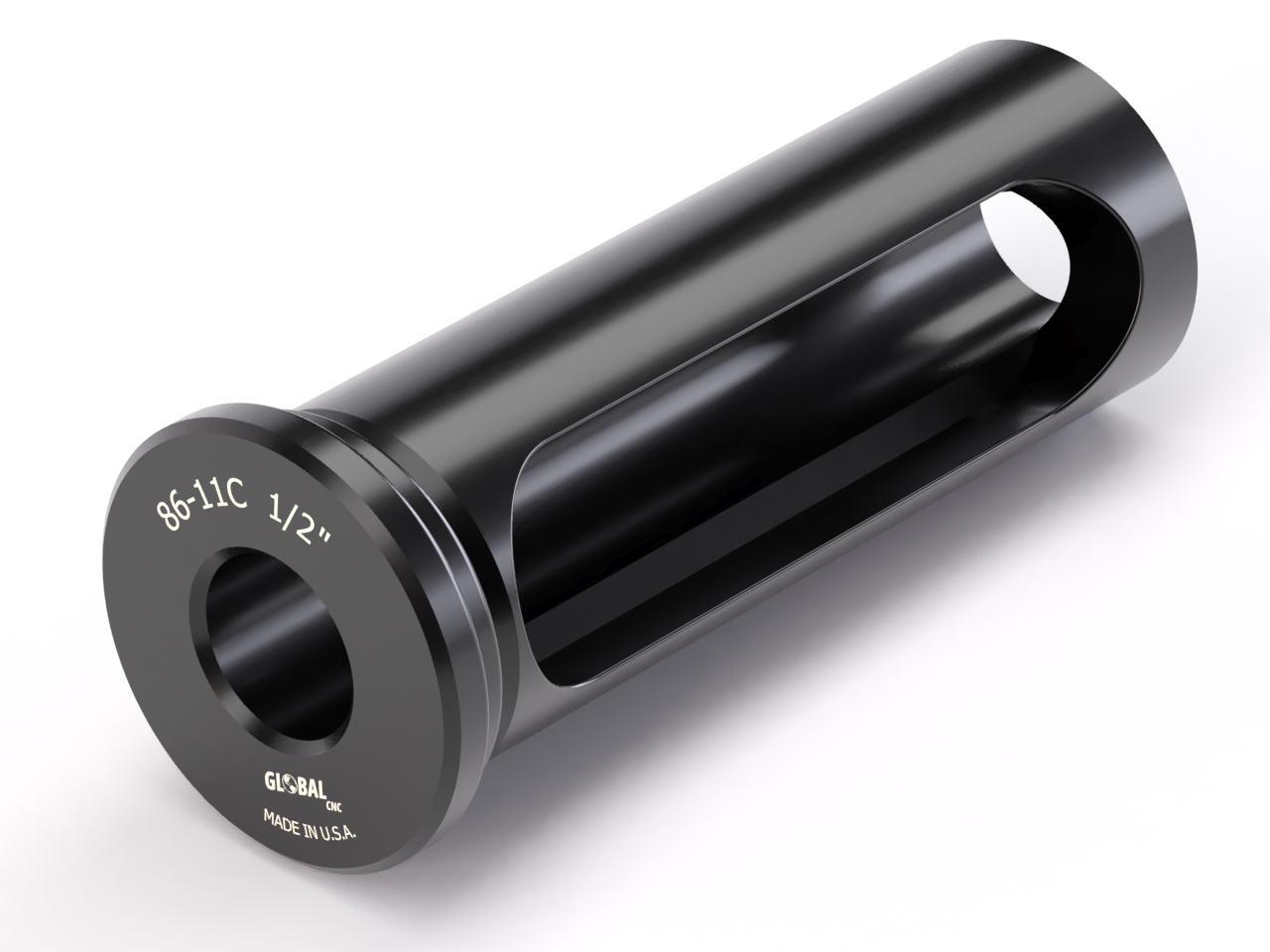 Picture of CNC 86-11C 5/8" Global CNC Bushing Type C Outside Dia 1" Inside Dia 5/8" Length Under Head 2-3/4